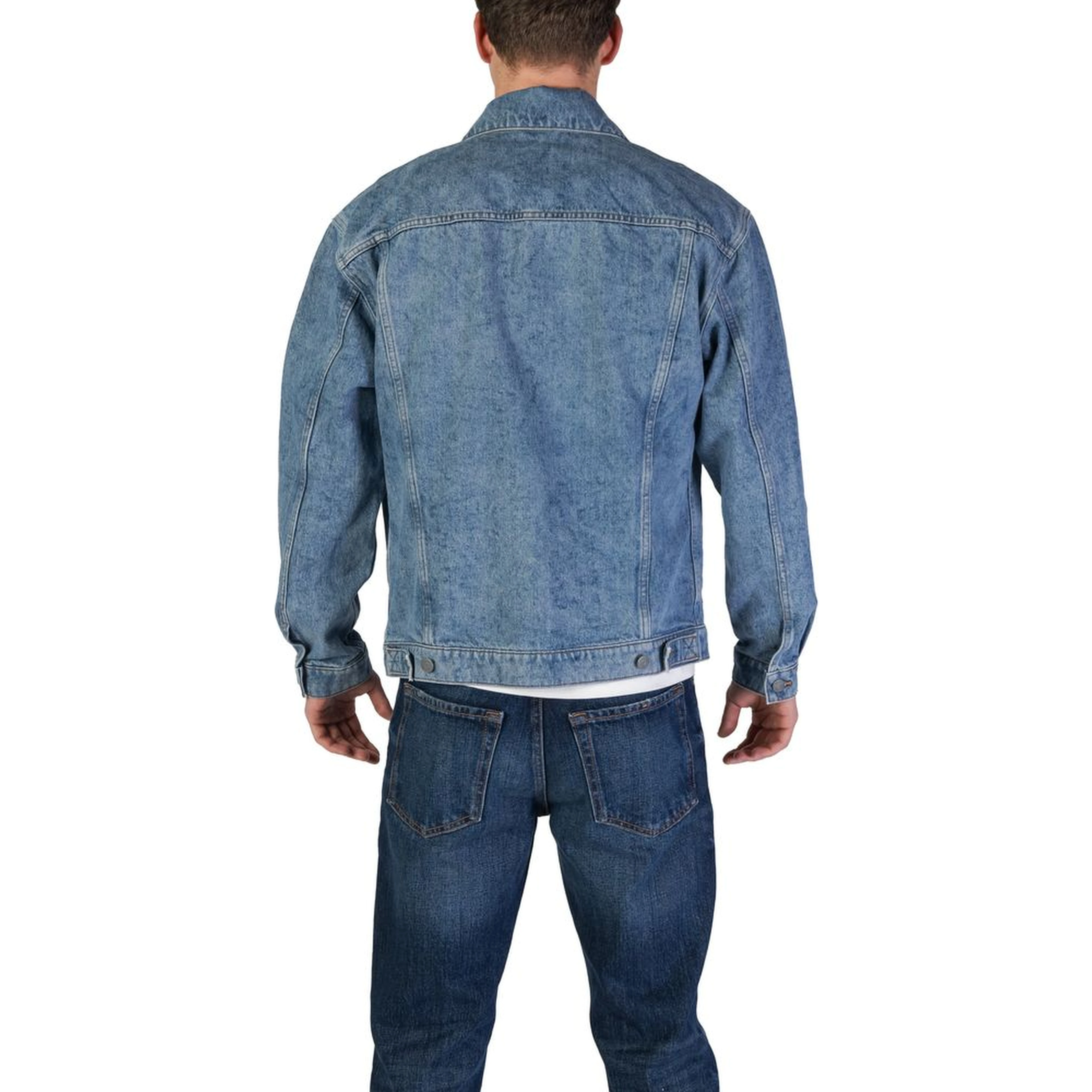 Light Blue Cotton Denim Jacket