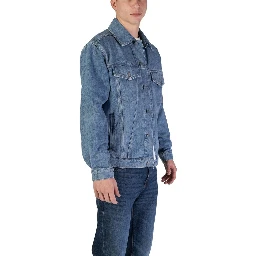 Light Blue Cotton Denim Jacket