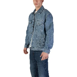 Light Blue Cotton Denim Jacket