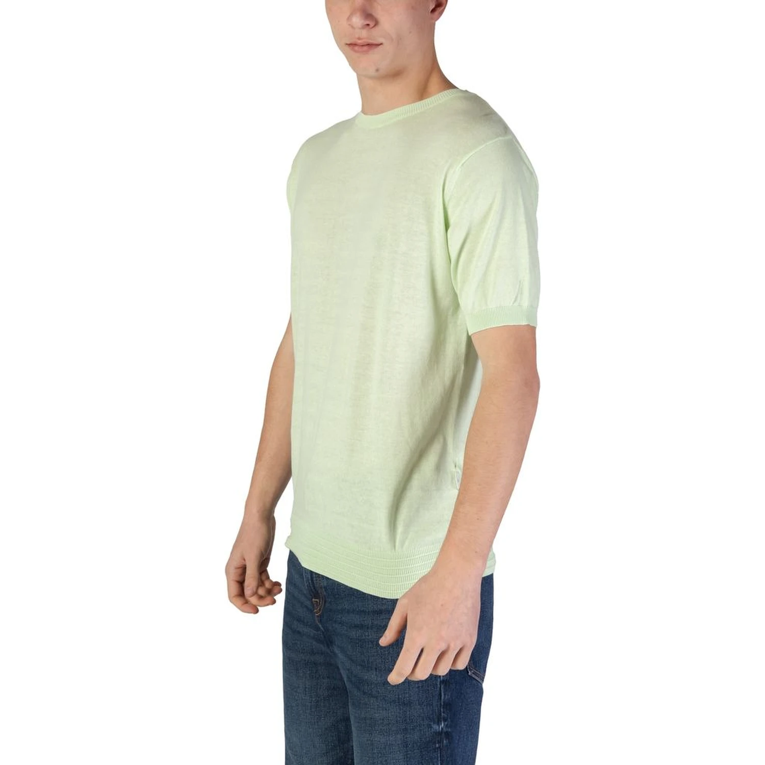 Green Cotton Sweatshirt