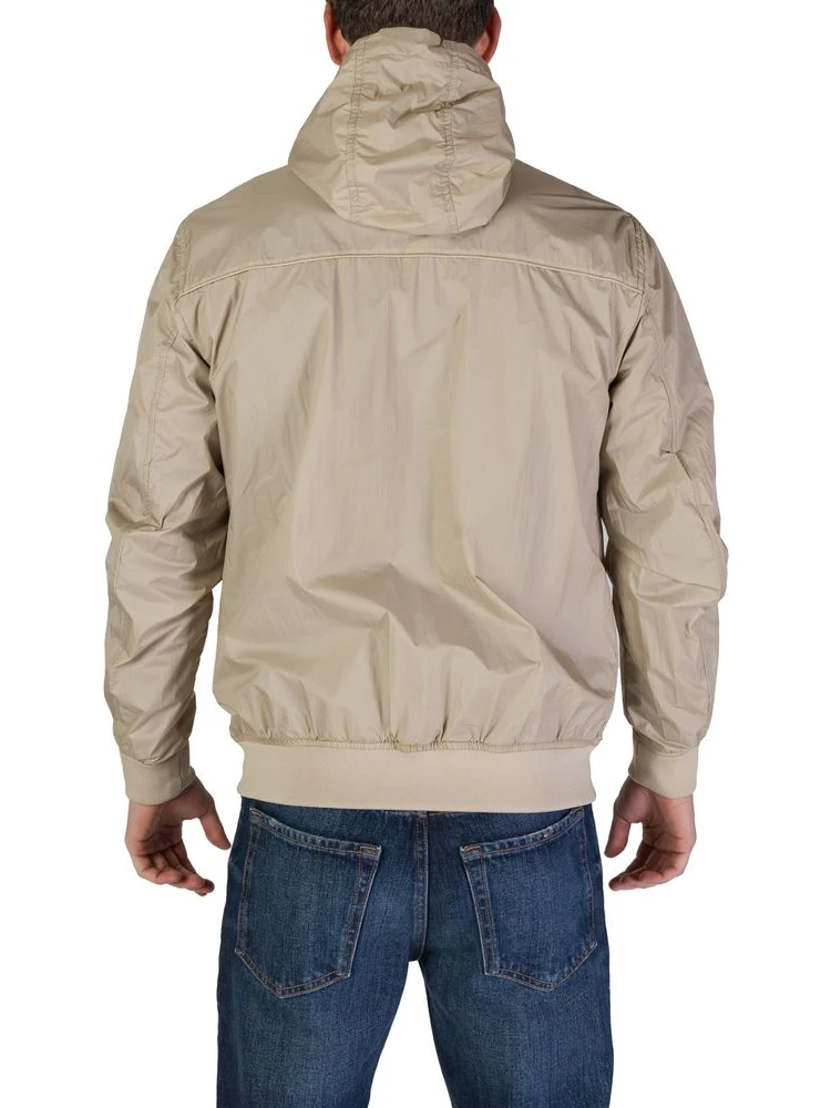 Beige Nylon Shell Jacket alternative