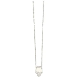 Silver Brass Necklace