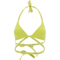 Yellow Polyamide Bikini