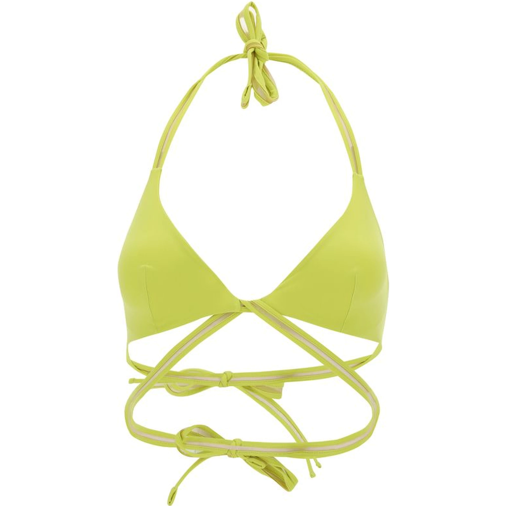 Yellow Polyamide Bikini