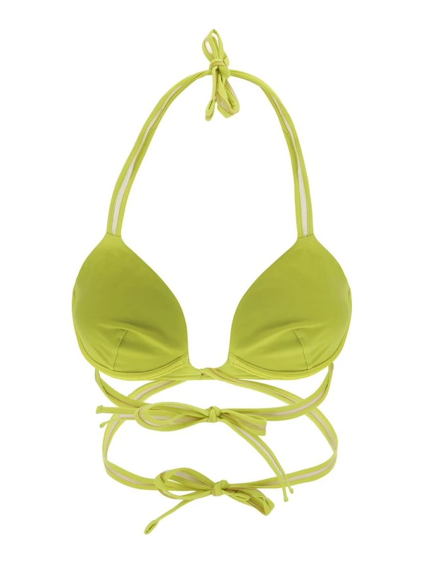 Yellow Polyamide Bikini