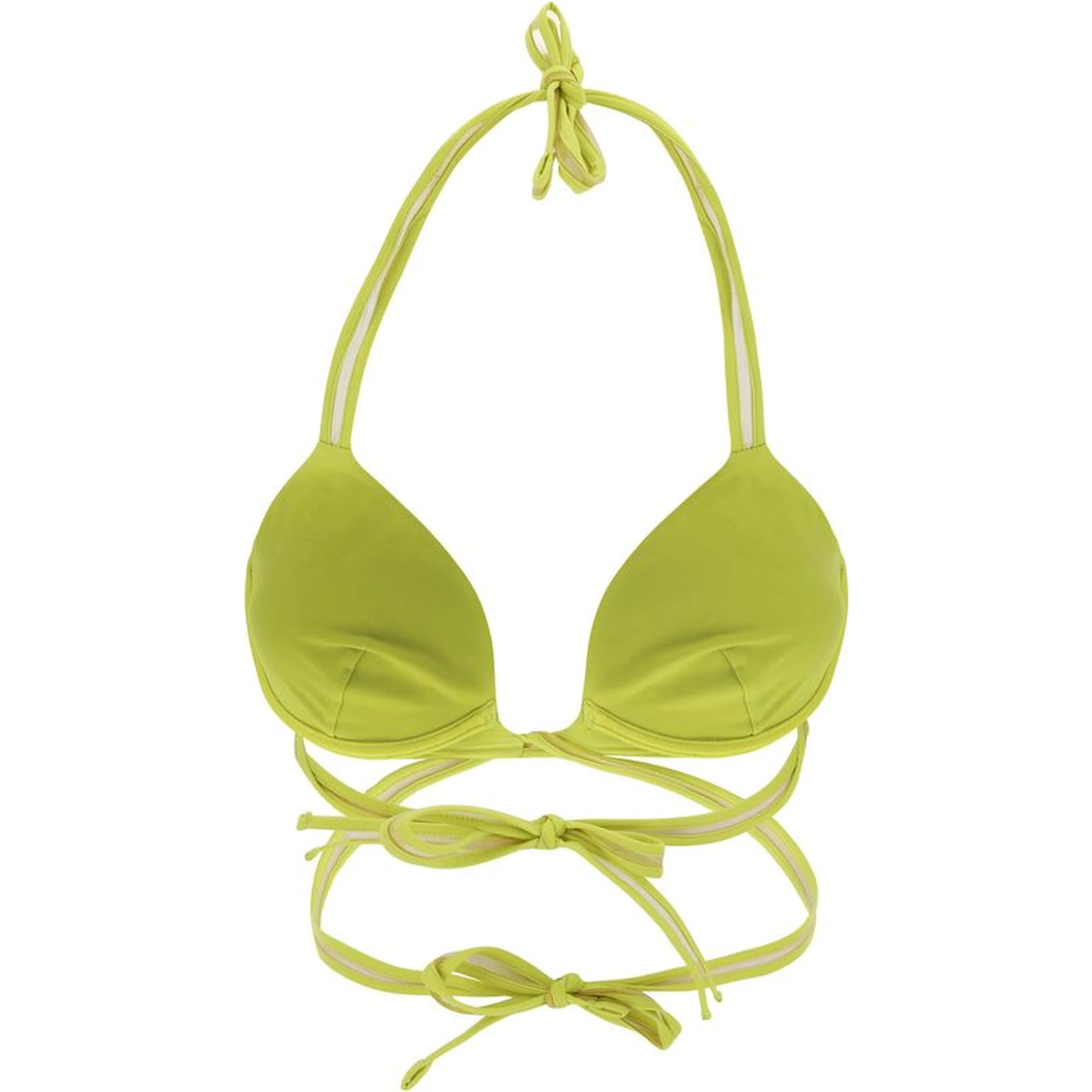Yellow Polyamide Bikini