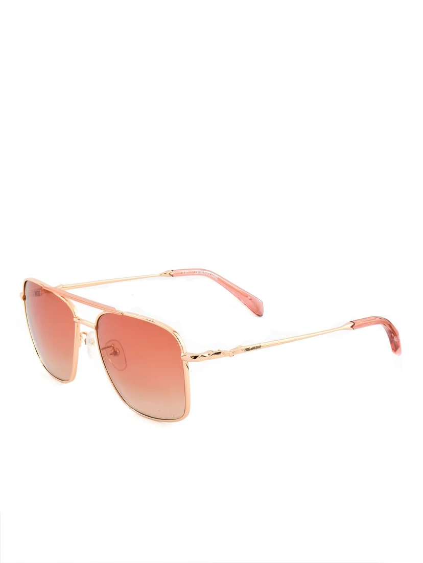 Multicolor Metal Sunglasses