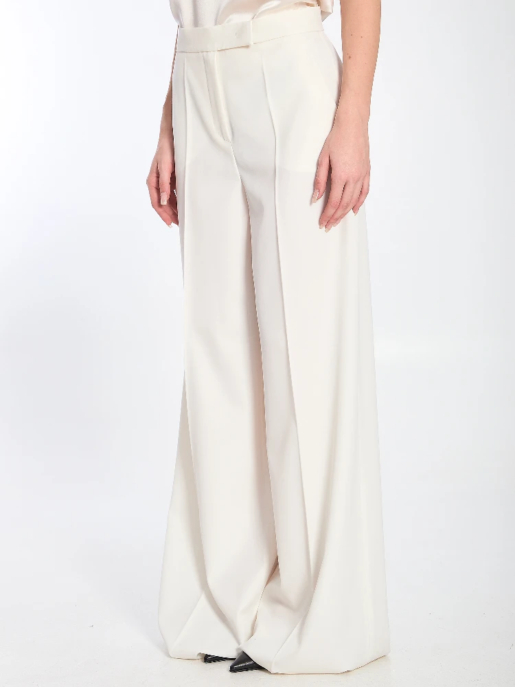 Gabardine wool trousers alternative