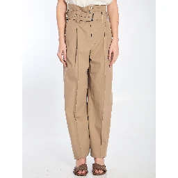 Wide leg trousers