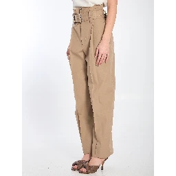 Wide leg trousers