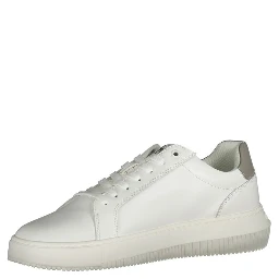 White Polyester Sneaker