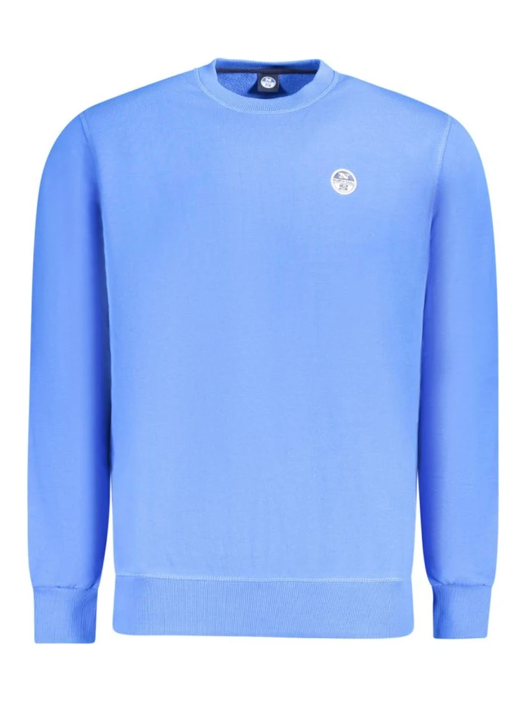 Blue Cotton Sweatshirt