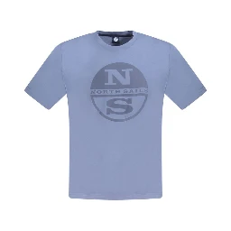 Blue Cotton T-Shirt
