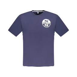 Blue Cotton T-Shirt