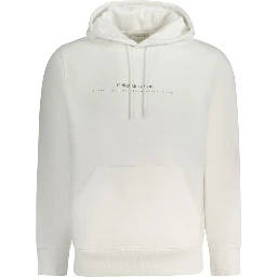 White Cotton Sweatshirt