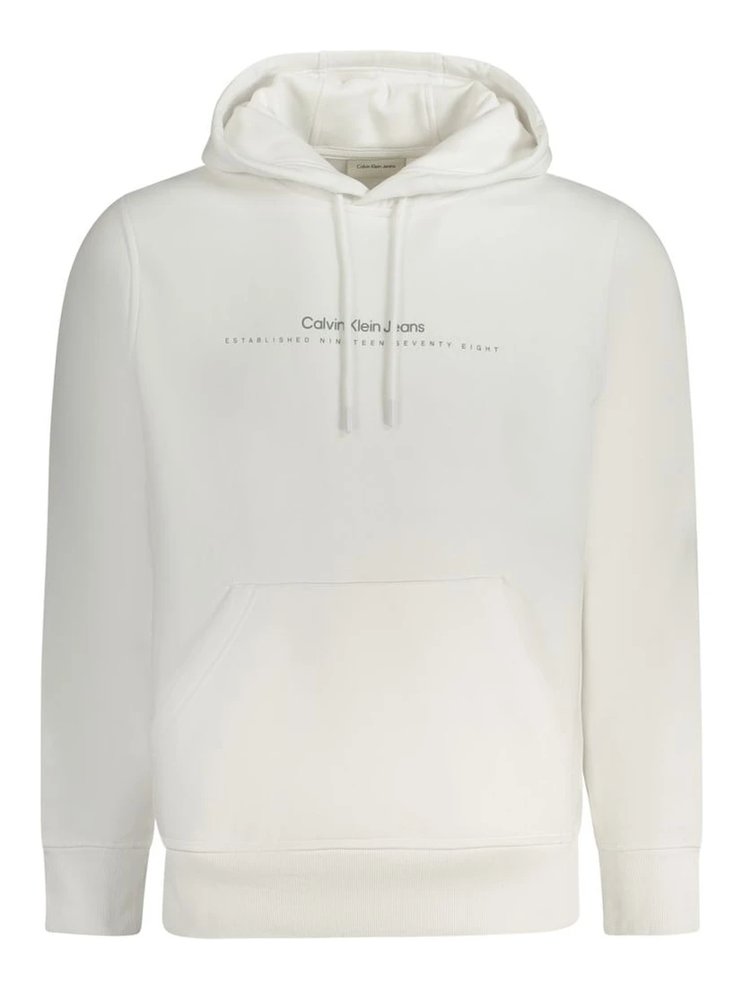 White Cotton Sweatshirt