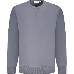 Blue Cotton Sweatshirt