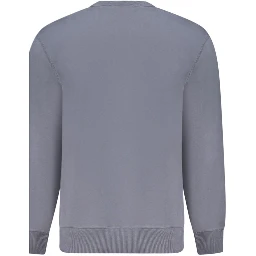 Blue Cotton Sweatshirt