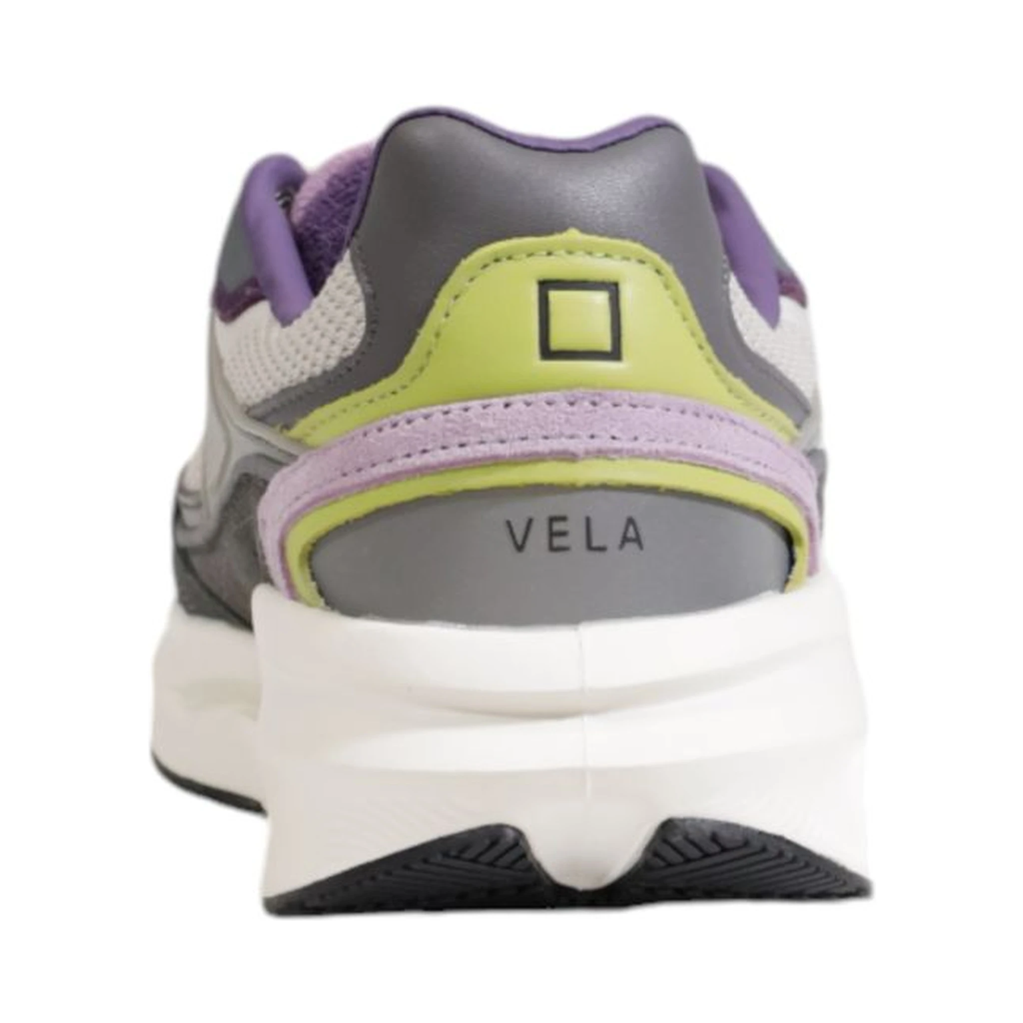 Gray Fabric Chunky Sneakers