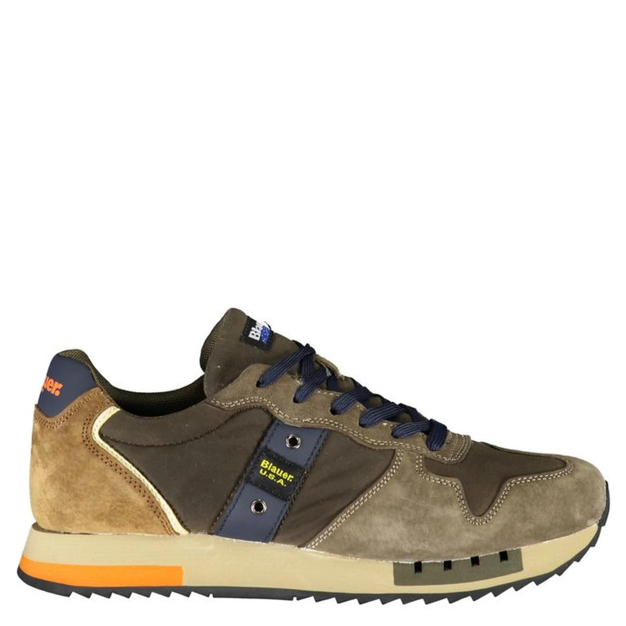 Green Polyester Sneaker