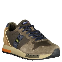 Green Polyester Sneaker