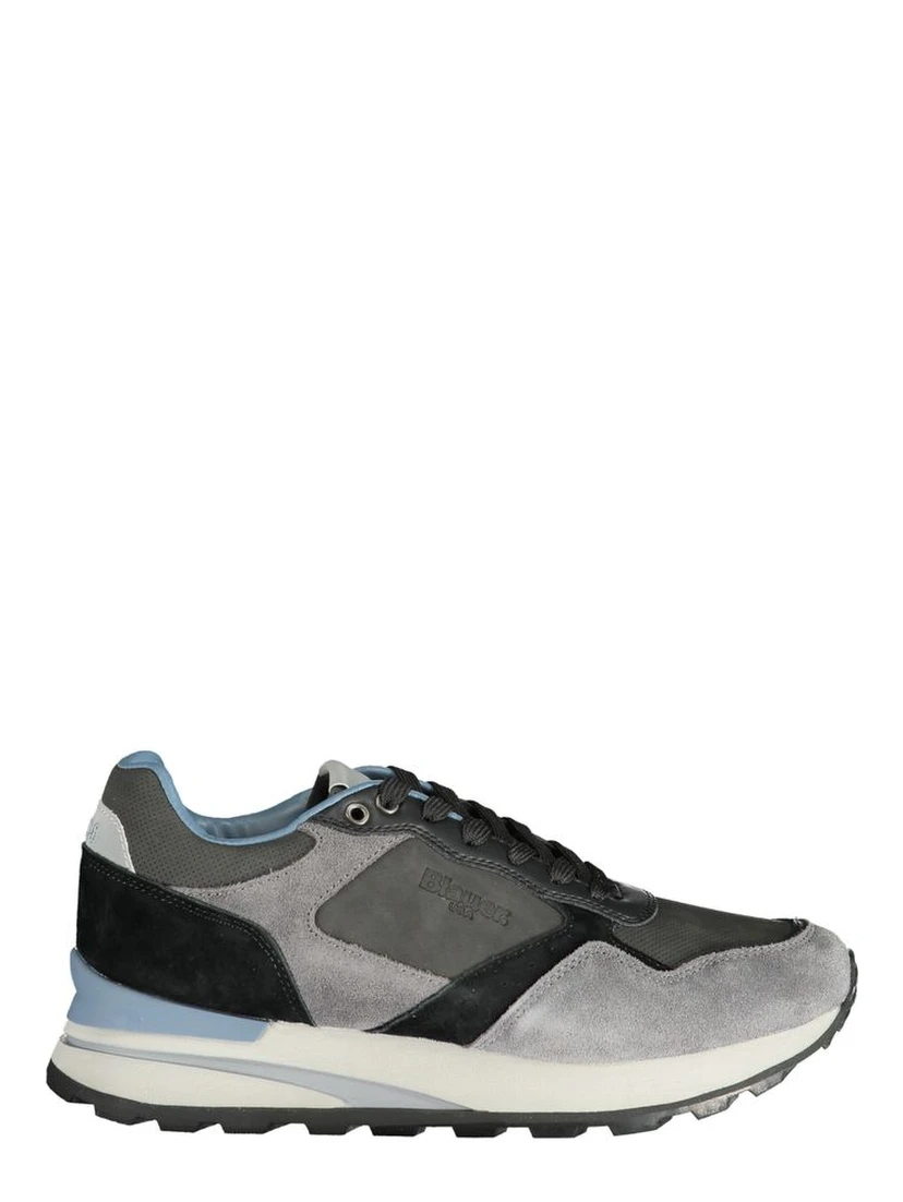Gray Polyester Sneaker