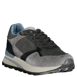 Gray Polyester Sneaker