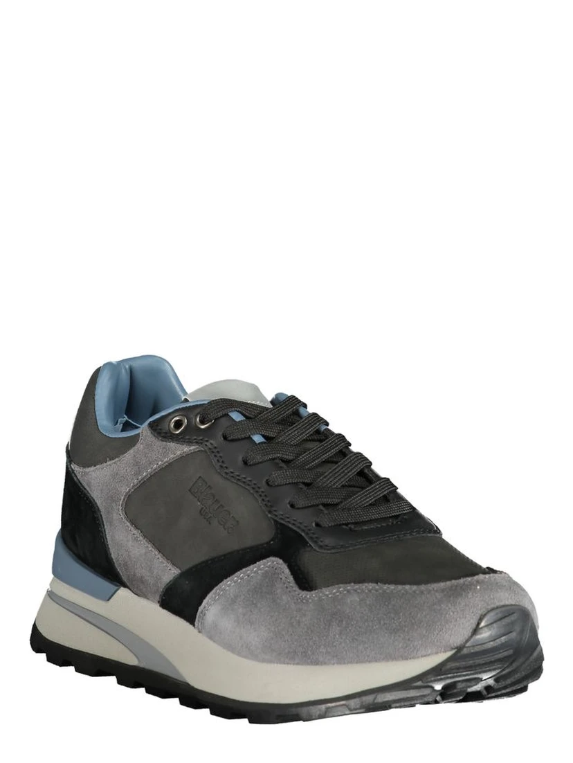 Gray Polyester Sneaker