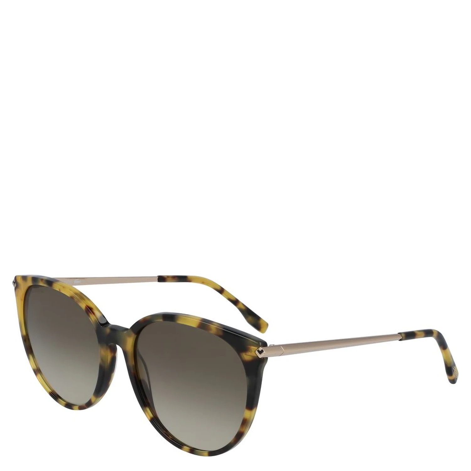 Brown Metal Sunglasses