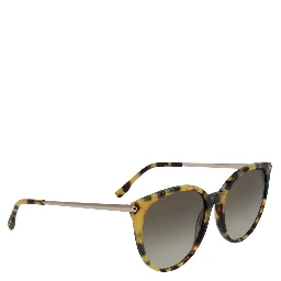 Brown Metal Sunglasses