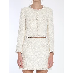 Pearl trim jacket