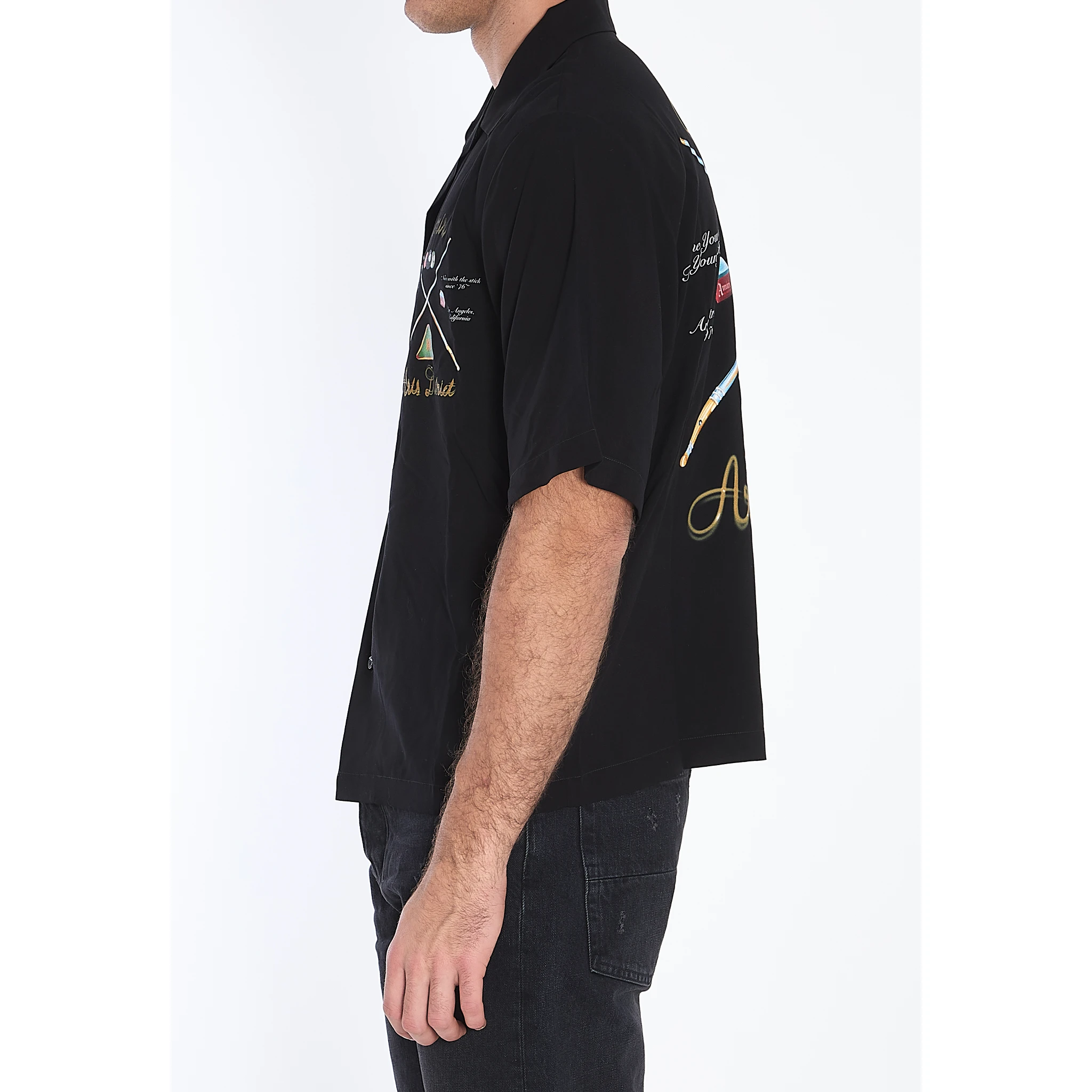 Amiri Pool Cue Bowling shirt