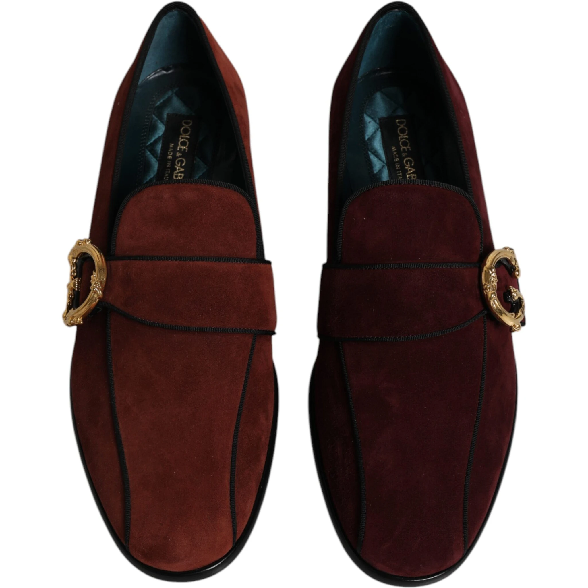 Bordeaux Suede Loafers Formal Men Dress Shoes