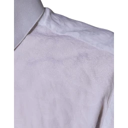 White Cotton Slim Fit Men MARTINI Dress Shirt