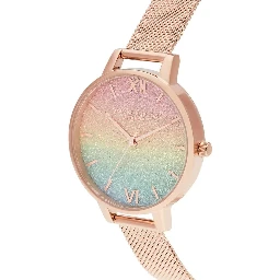 Multicolor Stainless Steel Dress Watch