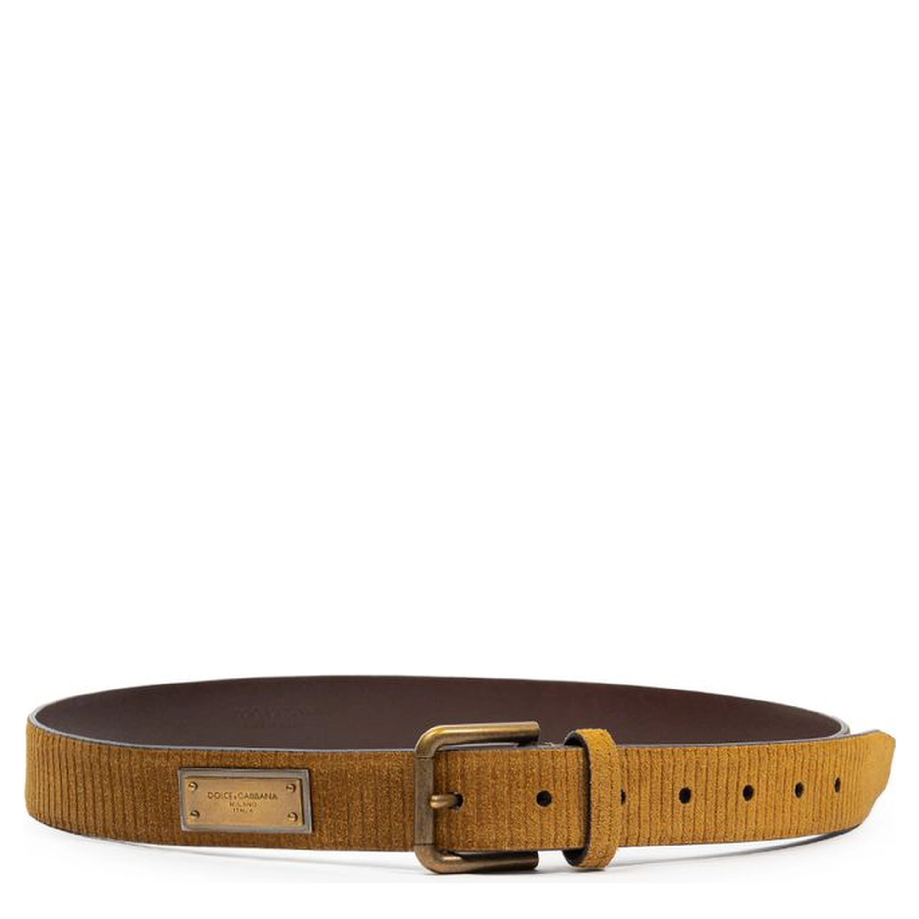 Brown Leather Regular Belt