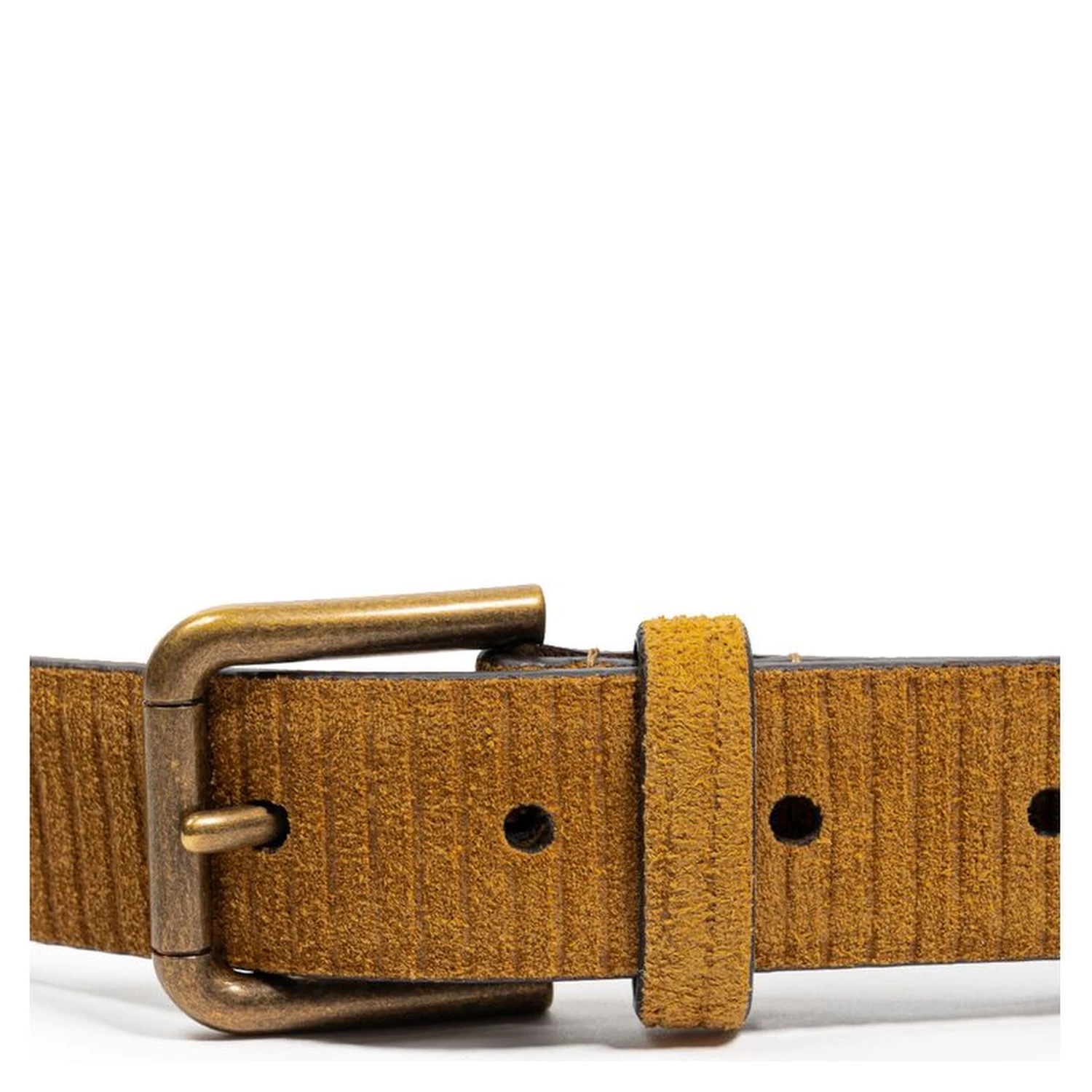 Brown Leather Regular Belt