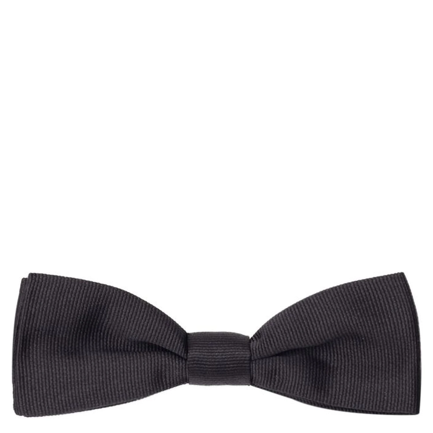 Black Silk Bowtie
