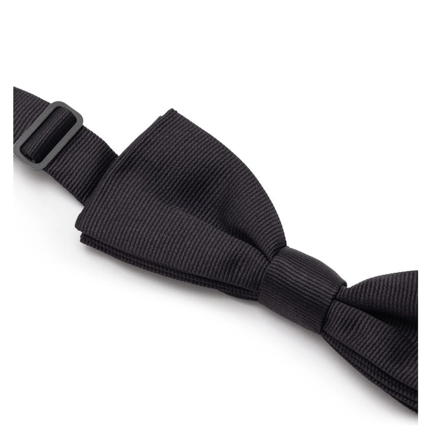 Black Silk Bowtie