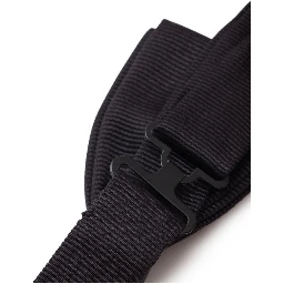 Black Silk Bowtie