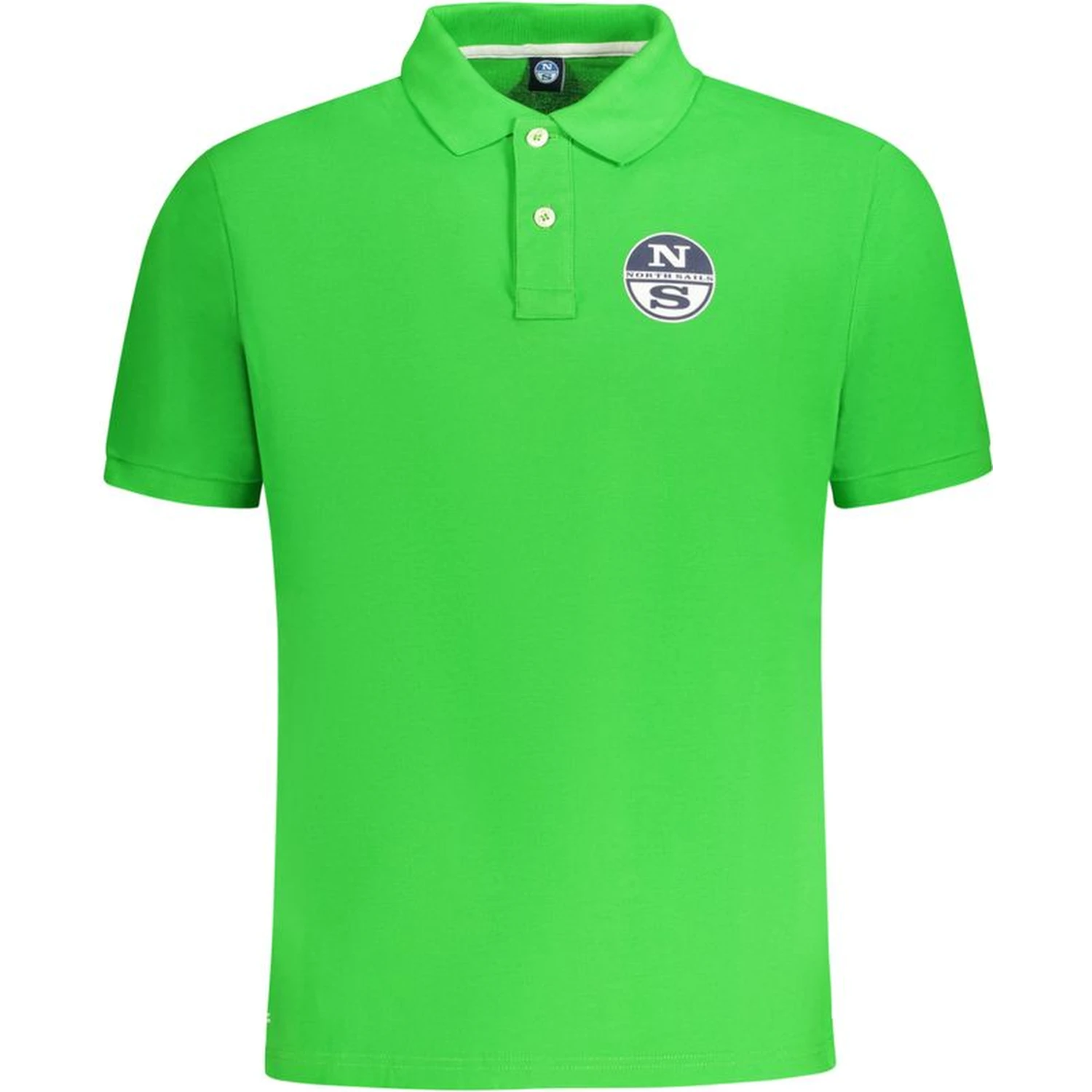 Green Cotton Polo Shirt
