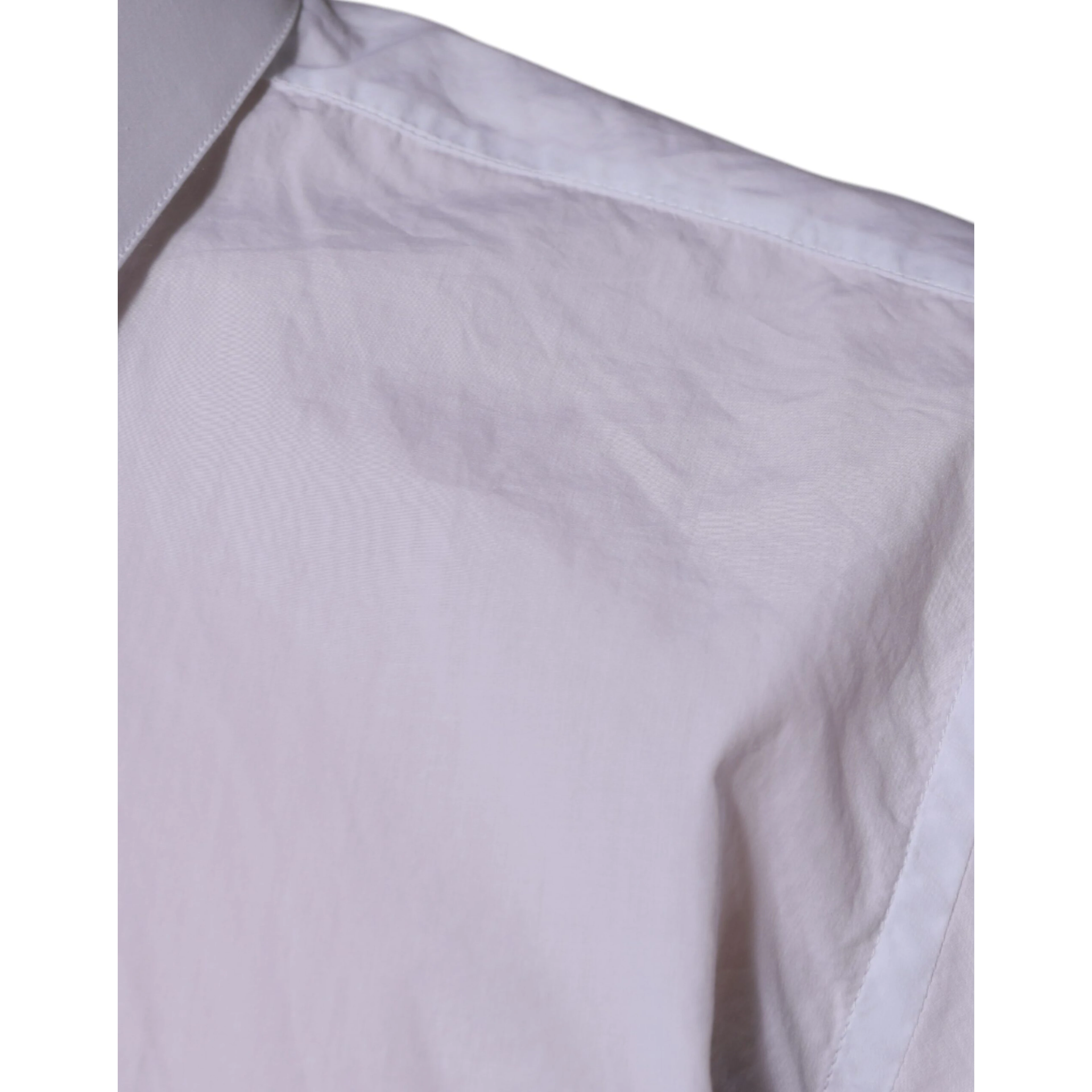 White Cotton Slim Fit MARTINI Men Dress Shirt