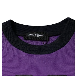 Multicolor Crew Neck Men Sweatshirt Sweater