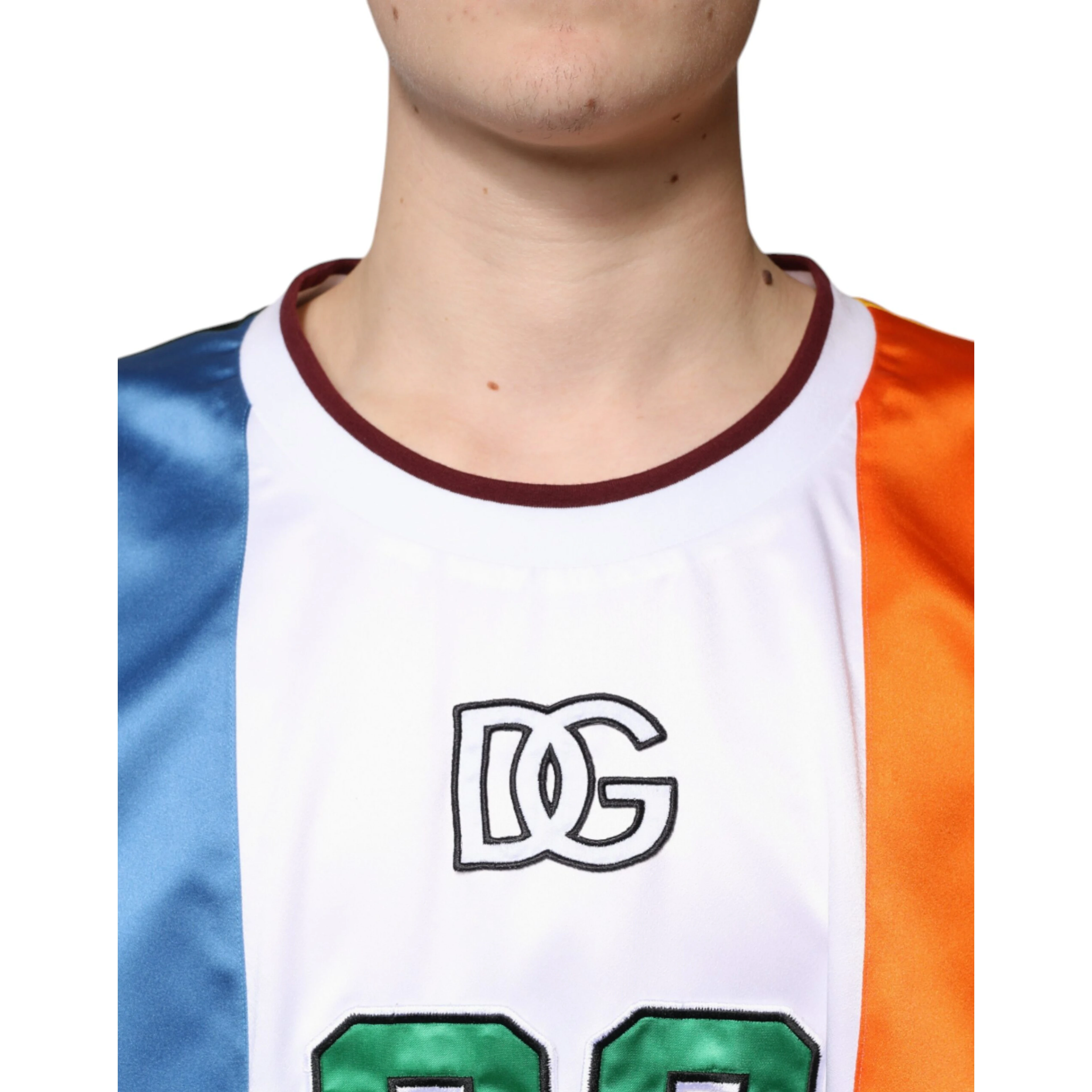 Multicolor Jersey Tank Sleeveless T-shirt