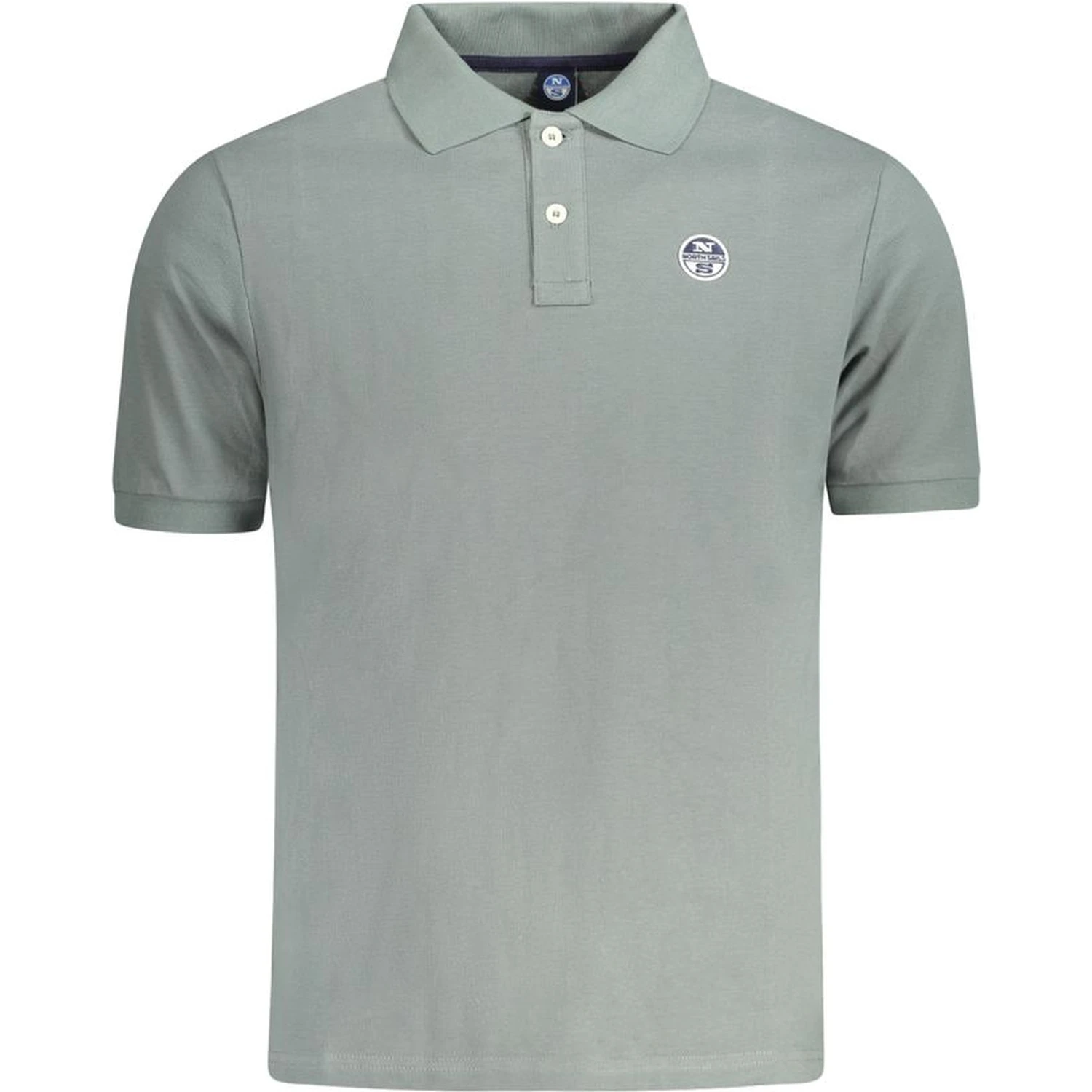 Green Cotton Polo Shirt