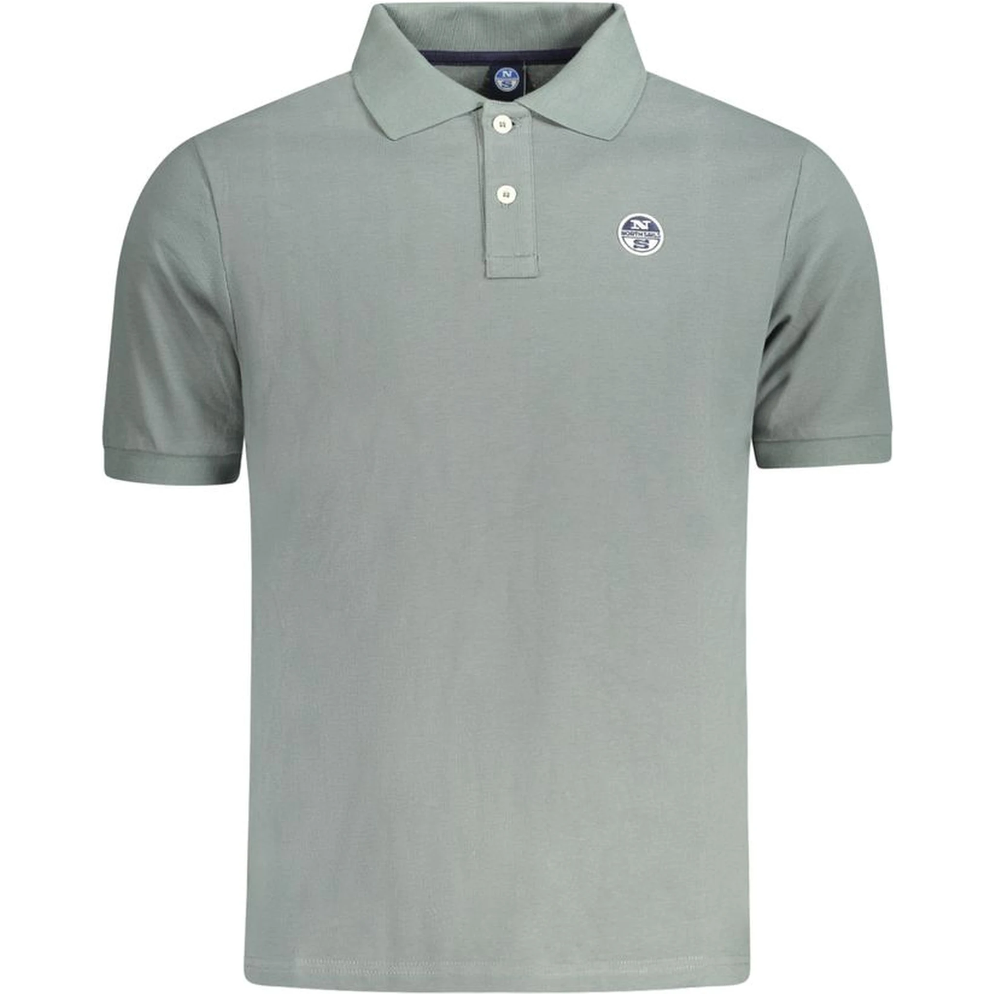Green Cotton Polo Shirt