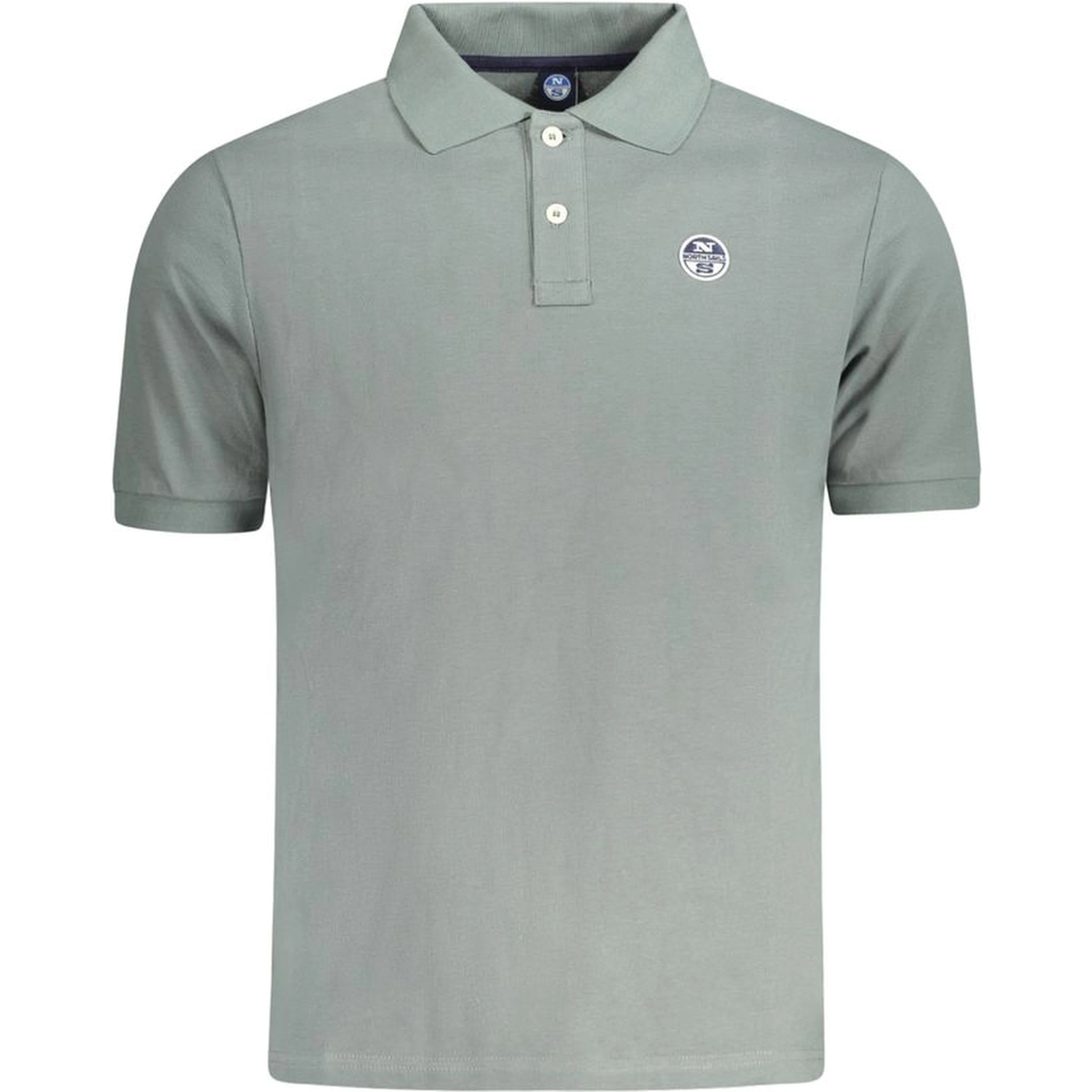 Green Cotton Polo Shirt