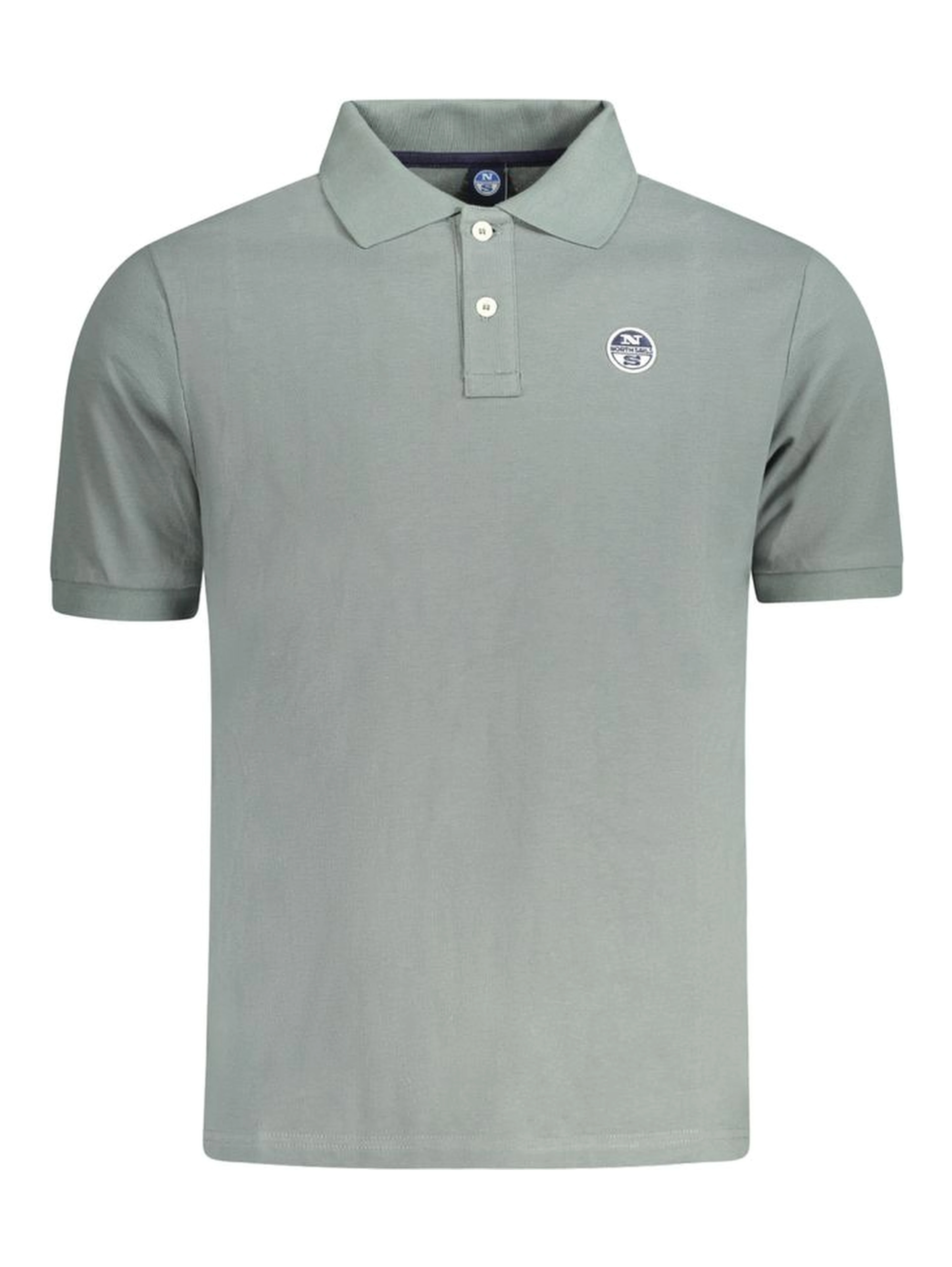Green Cotton Polo Shirt