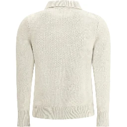 White Cotton Sweatshirt