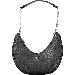 Fedora Hobo Shoulder Bag In Black